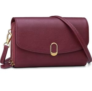 Small Crossbody Bags for Women, RFID Wallet Purse Cellphone Card Holder Wristlet